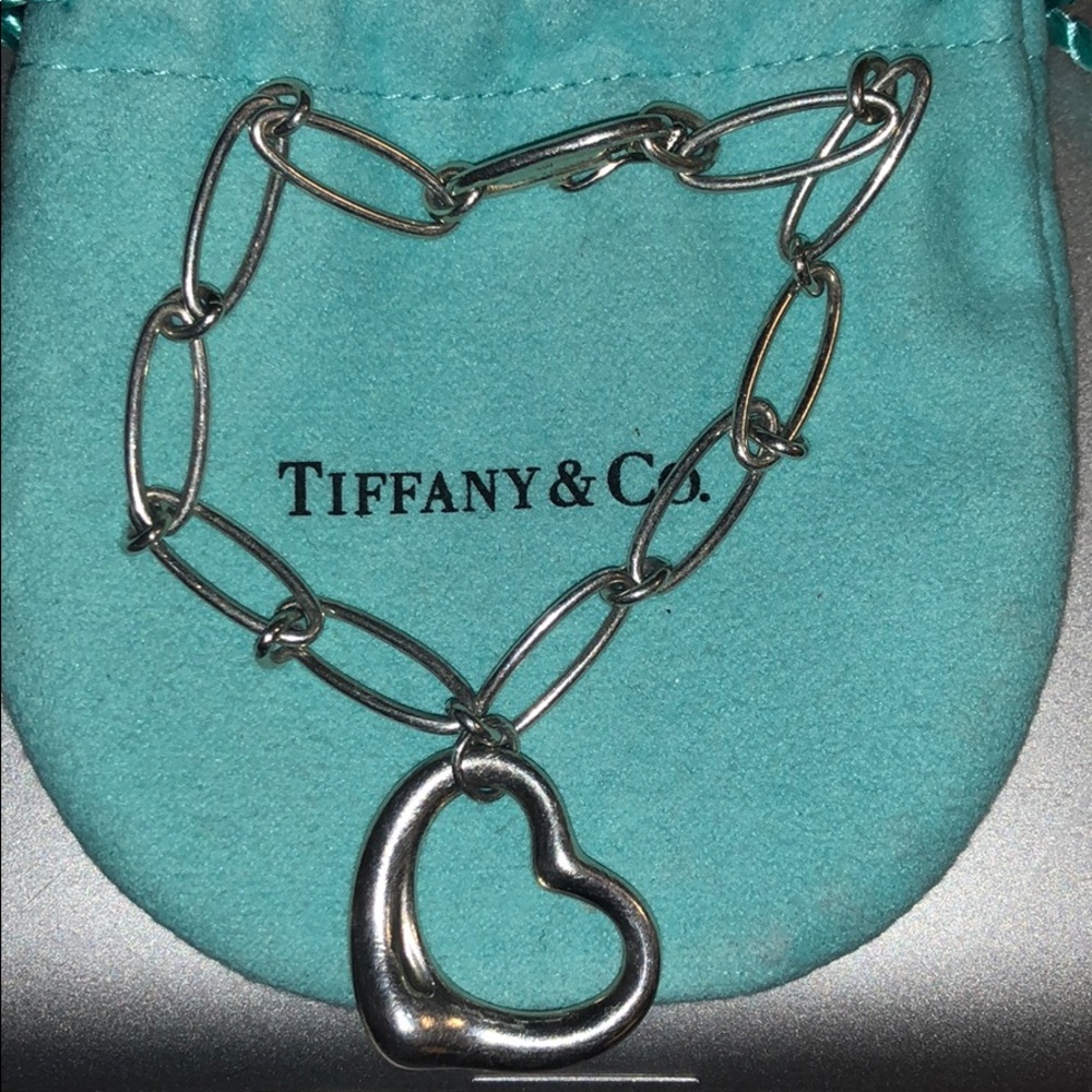 Tiffany and Co. Open heart charm